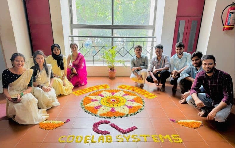 Onam Celebrations at Codelab Systems | Team Spirit & Tradition